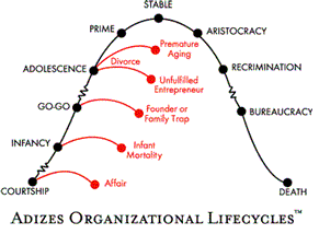 Adizes Organizational Lifecycles