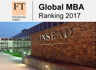 Глобальный рейтинг МВА от Financial Times за 2017 год