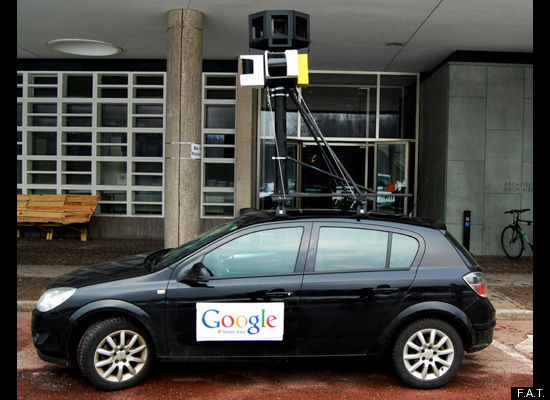 Підроблена машина Google Street View