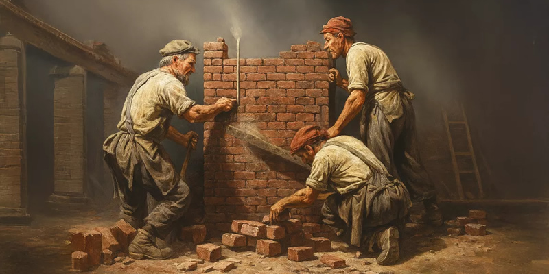 Притча про трьох каменярів, або Дорога до храму