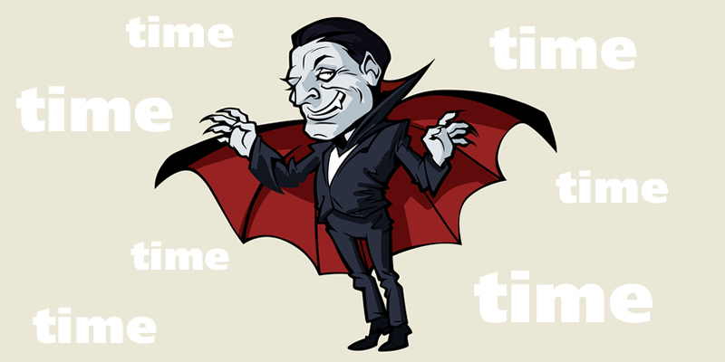 Времясосущие вампиры: как распознать и воткнуть в них осиновый кол