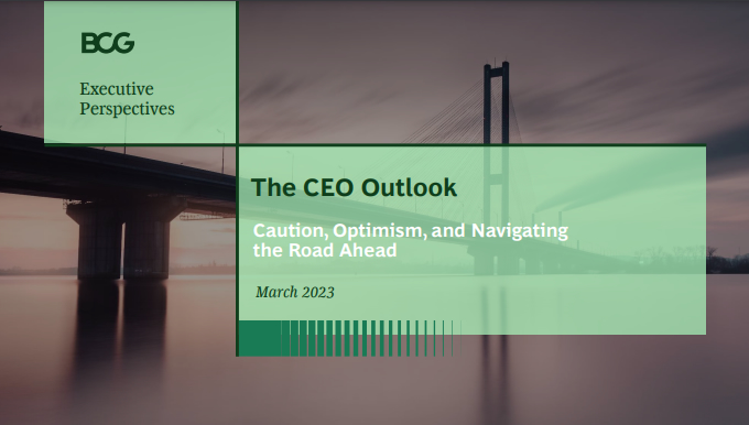 CEO Outlook 2023: ,     
