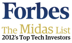 Forbes: Рейтинг 100 найкращих венчурних інвесторів світу