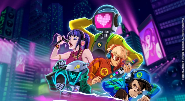 Атмосфера людної вечірки просто неба в Into the Beat від Play'n GO