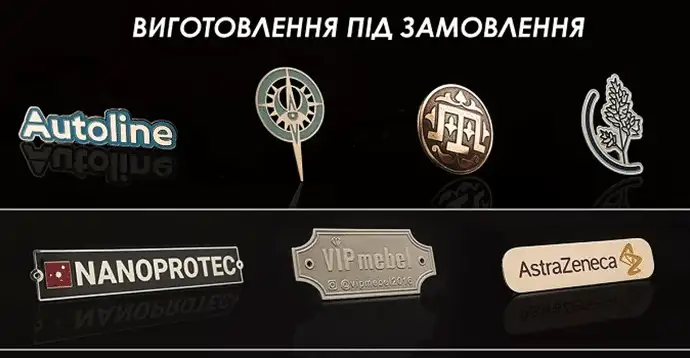 Персонализированные значки