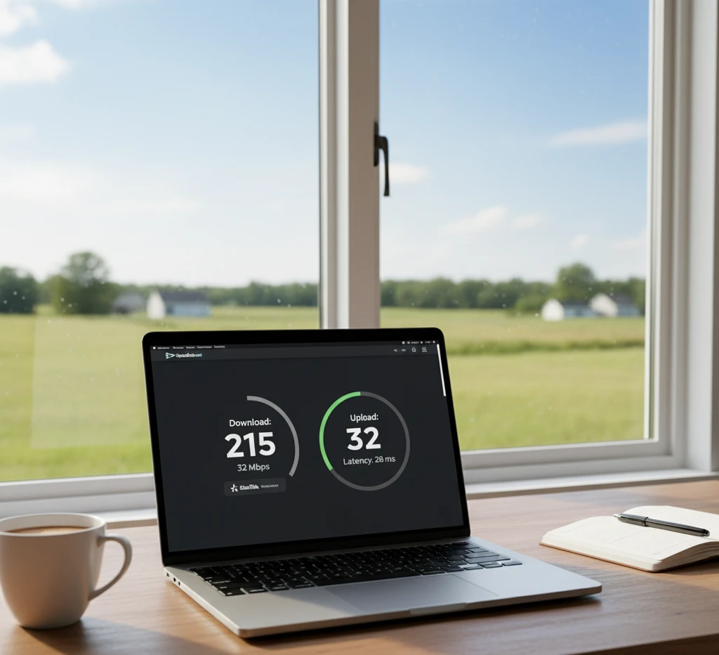 Результати тесту швидкості Starlink 3 покоління
