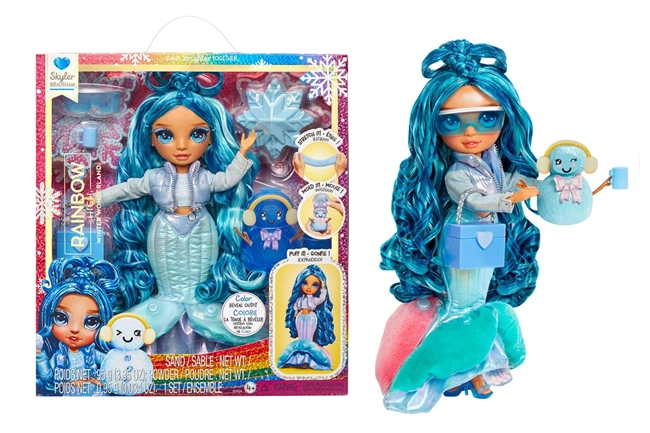 Кукла Rainbow High серии Winter Wonderland — Скайлер