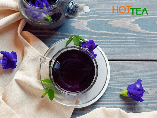 Экзотический синий чай из Таиланда Синий чай в HotTea
