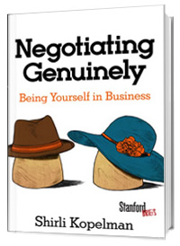 Negotiating Genuinely: Being Yourself in Business