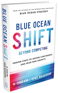Blue Ocean Shift: Beyond Competing — Proven Steps to Inspire Confidence and Seize New Growth (Зсув блакитного океану: поза межами конкуренції — апробований шлях до вселення довіри і виходу на нові етапи росту)