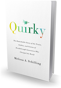 Quirky: The Remarkable Story of the Traits, Foibles, and Genius of Breakthrough Innovators Who Changed the World (Примхи творчого розуму: захоплююча сага про риси, вади характеру та геніальність проривних інноваторів, які змінили світ)