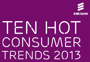 Ericsson: Головні користувальницькі тренди 2013 року